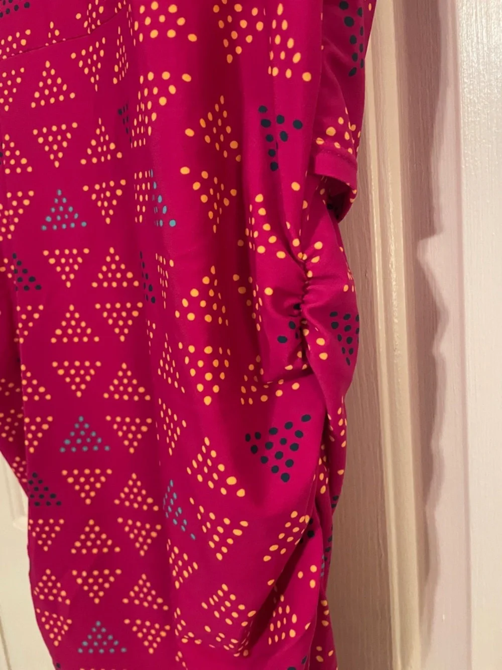 Latched Mama Pink & Purple Triangle Print Tankini Swim Set